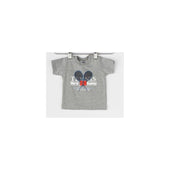 Dr Kid Mini Boy Grey Tennis Print T-Shirt
